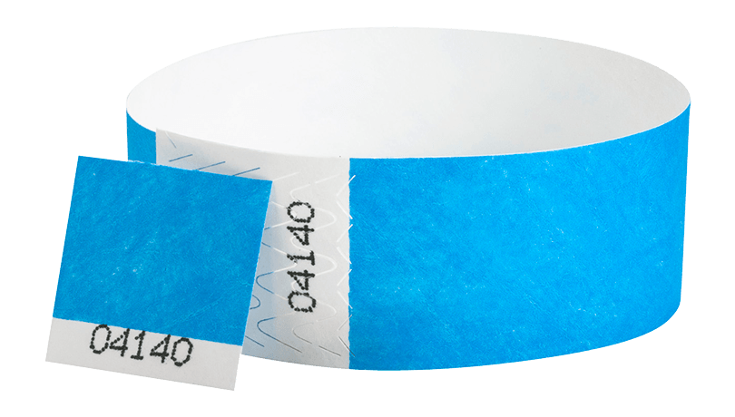 1" Tyvek® Detachable Stub Wristbands