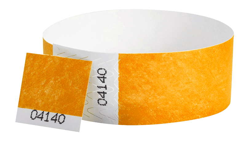 1" Tyvek® Detachable Stub Wristbands