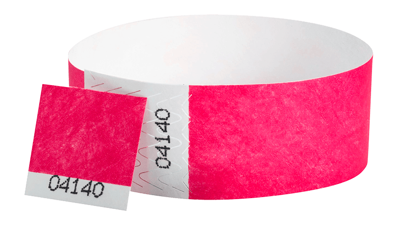 1" Tyvek® Detachable Stub Wristbands