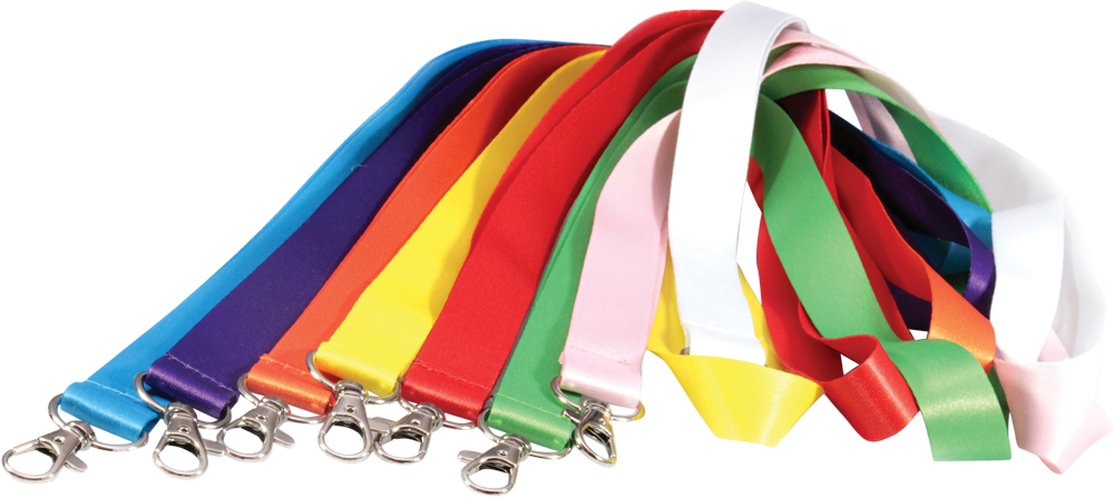 Custom event lanyards for badges, passes, and staff ID use