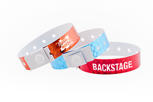 Custom plastic wristbands – waterproof multi-day ID bands for Canadian events