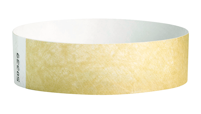 3/4" Tyvek® Wristbands – 100 Packs