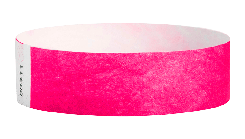 3/4" Tyvek® Wristbands – 100 Packs