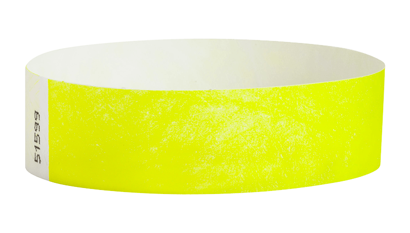 3/4" Tyvek® Wristbands – 100 Packs