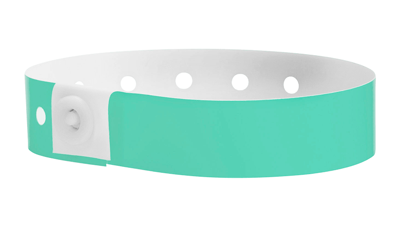Plastic L-Shape Wristbands