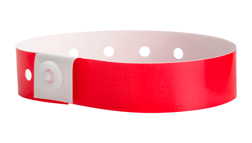 Plastic L-Shape Wristbands