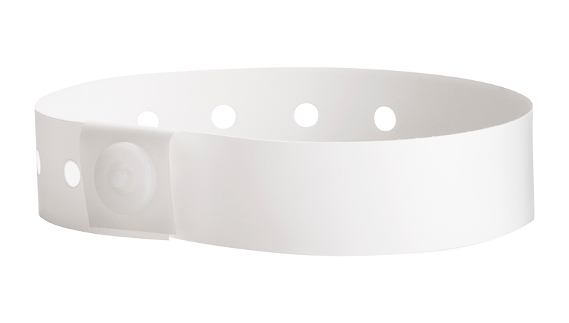 Plastic L-Shape Wristbands