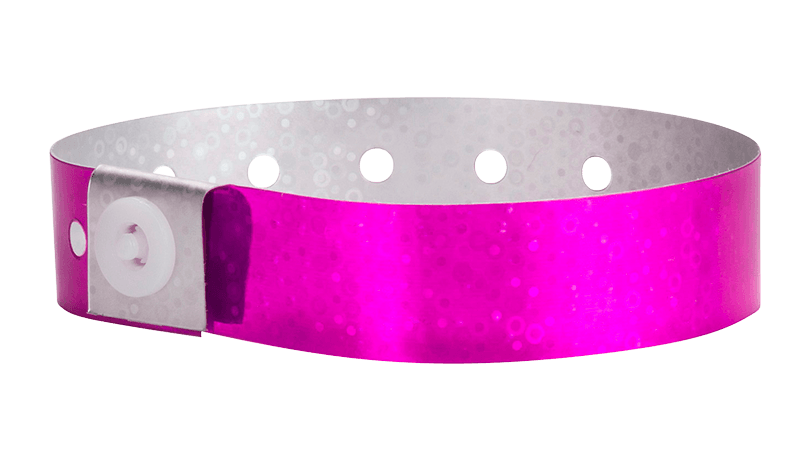 Plastic Holographic Wristbands