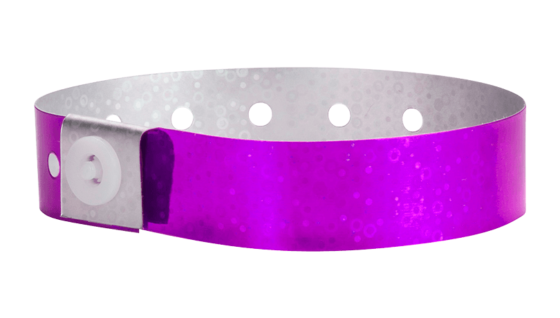 Plastic Holographic Wristbands