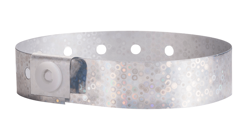 Plastic Holographic Wristbands