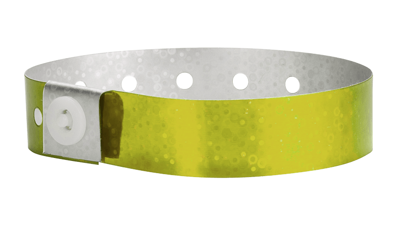 Plastic Holographic Wristbands