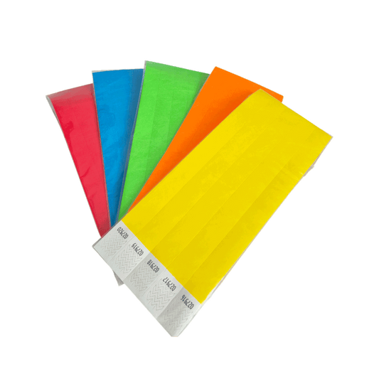 3/4 inch Tyvek wristbands Canada – bulk 100-pack paper event wristbands for crowds and venues