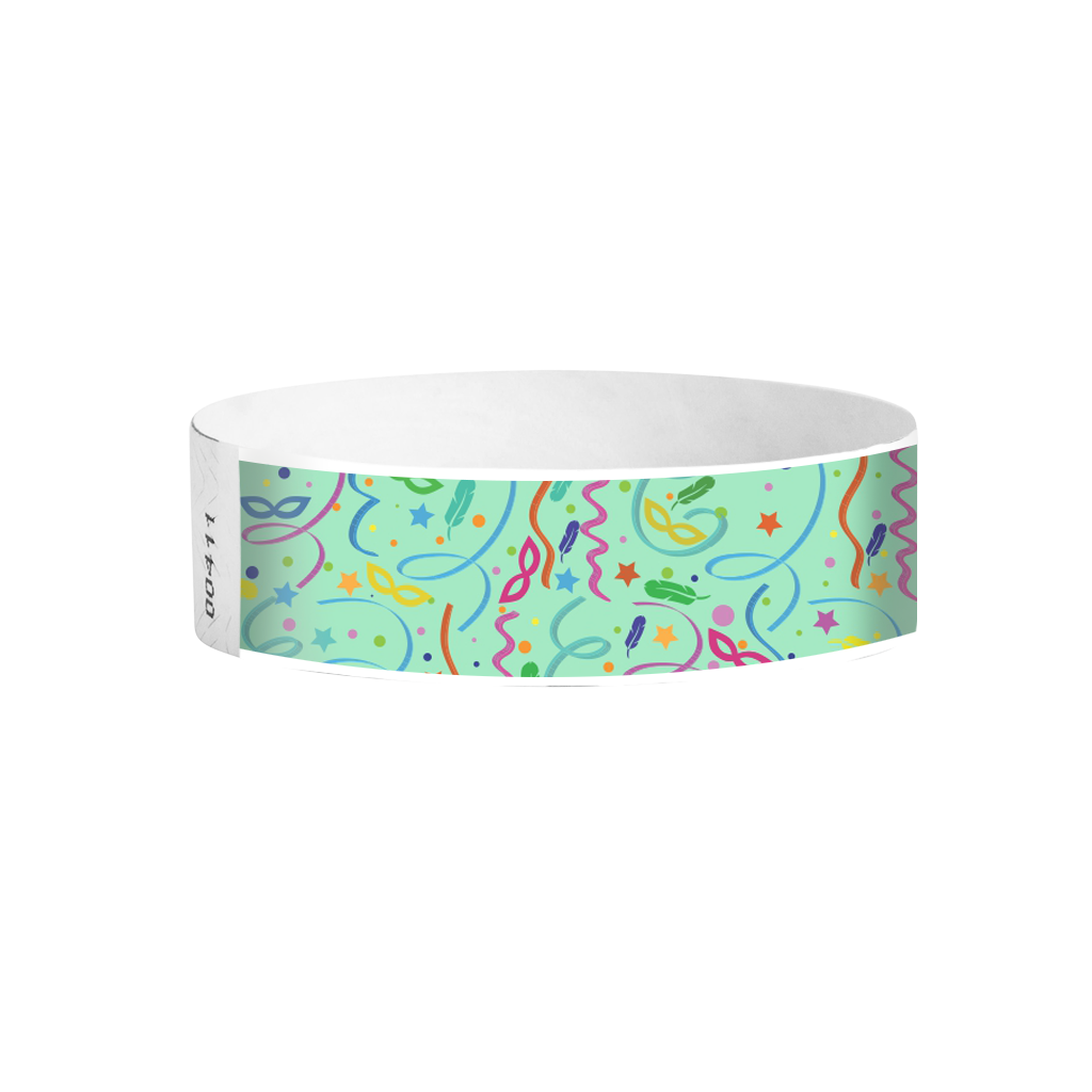 Carnival Days Tyvek wristbands Canada – colourful carnival wristbands for fairs and events