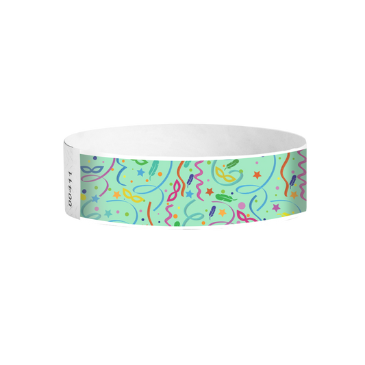 Carnival Days Tyvek wristbands Canada – colourful carnival wristbands for fairs and events