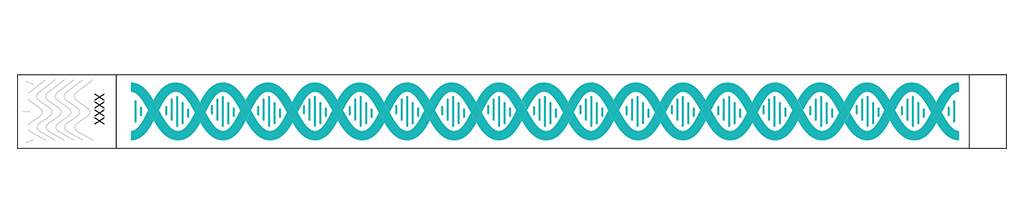 Coil - 3/4" Tyvek® Wristbands