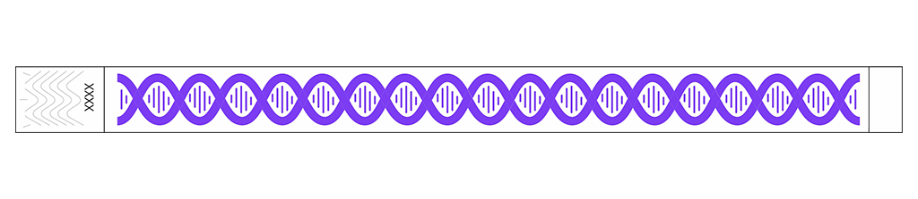 Coil - 3/4" Tyvek® Wristbands