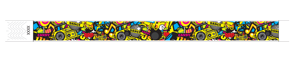 Concert - 3/4" Tyvek® Wristbands