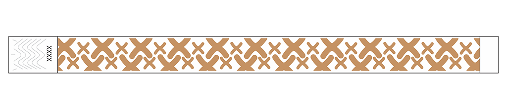 Double X - 3/4" Tyvek® Wristbands