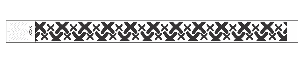 Double X - 3/4" Tyvek® Wristbands