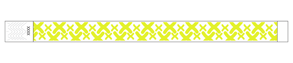 Double X - 3/4" Tyvek® Wristbands