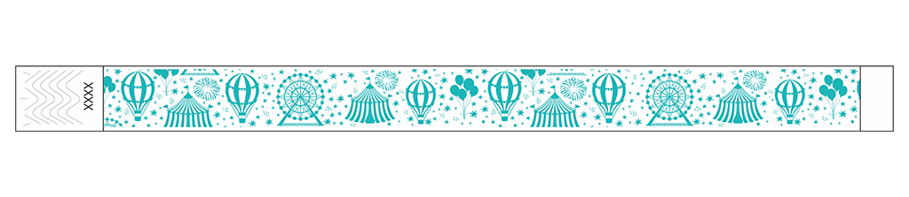 Festivals Big Top - 3/4" Tyvek® Wristbands
