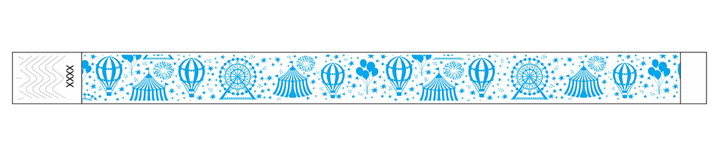 Festivals Big Top - 3/4" Tyvek® Wristbands