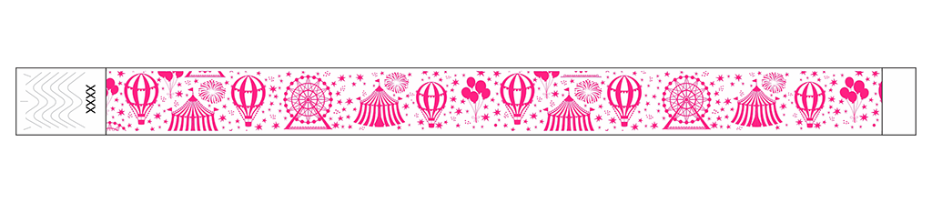 Festivals Big Top - 3/4" Tyvek® Wristbands