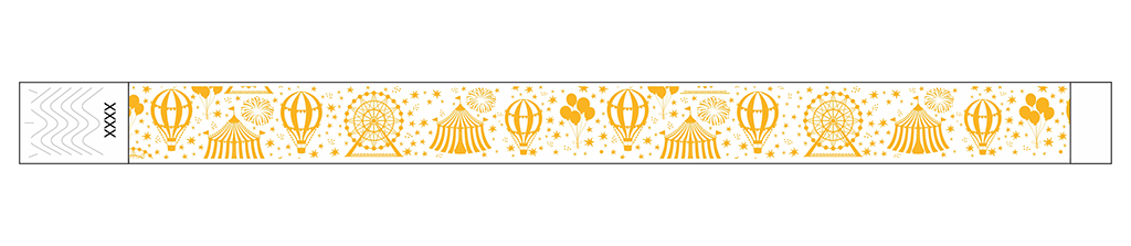 Festivals Big Top - 3/4" Tyvek® Wristbands