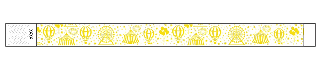 Festivals Big Top - 3/4" Tyvek® Wristbands