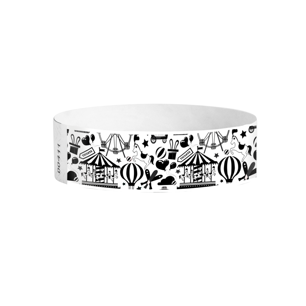 Festivals Funfair Tyvek wristbands Canada – carnival-themed wristbands for fairs and events