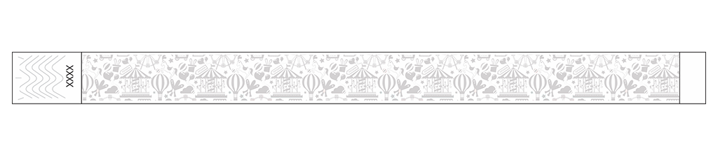 Festivals Funfair - 3/4" Tyvek® Wristbands