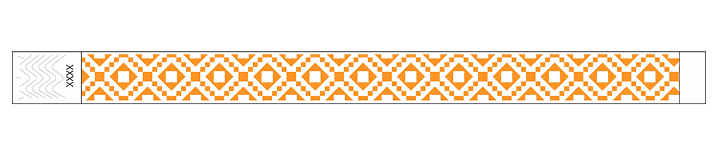 Fiesta - 3/4" Tyvek® Wristbands