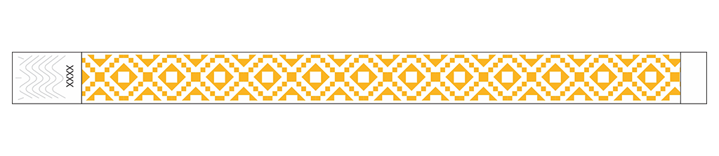 Fiesta - 3/4" Tyvek® Wristbands