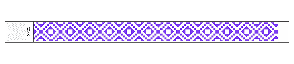 Fiesta - 3/4" Tyvek® Wristbands