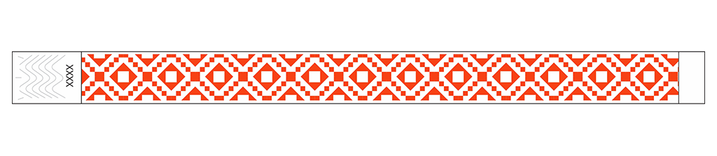 Fiesta - 3/4" Tyvek® Wristbands