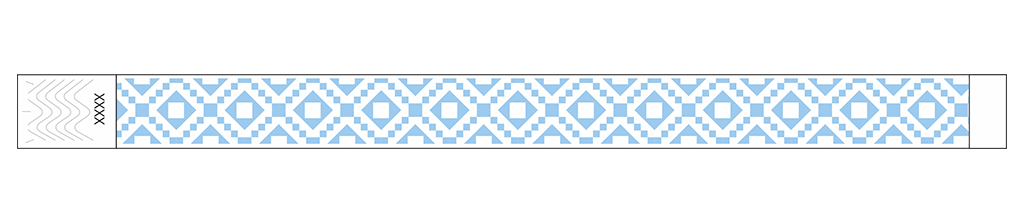 Fiesta - 3/4" Tyvek® Wristbands