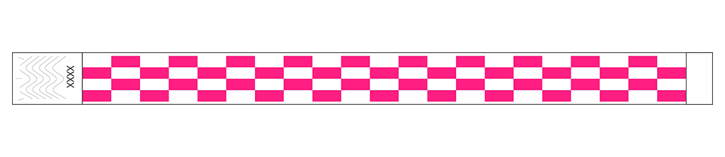 Gridlock Stripes - 3/4" Tyvek® Wristbands