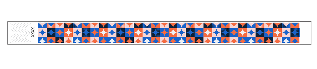 Mosaic - 3/4" Tyvek® Wristbands