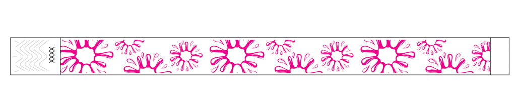 Splash Pop - 3/4" Tyvek® Wristbands