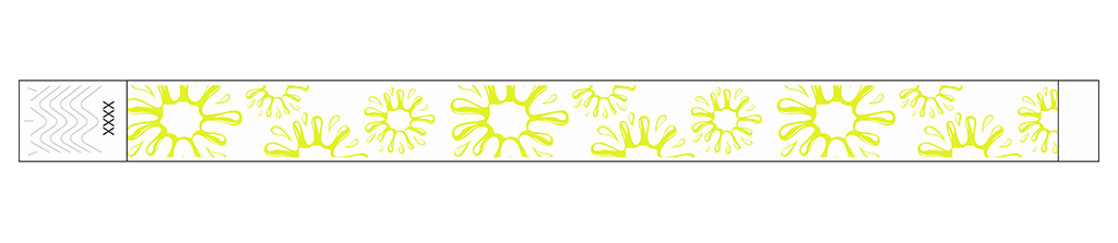 Splash Pop - 3/4" Tyvek® Wristbands