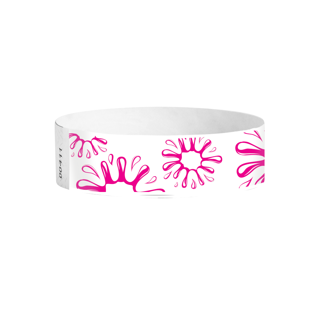 Splash Pop Tyvek wristbands Canada – splash-design event wristbands for fun runs, fairs, and youth events