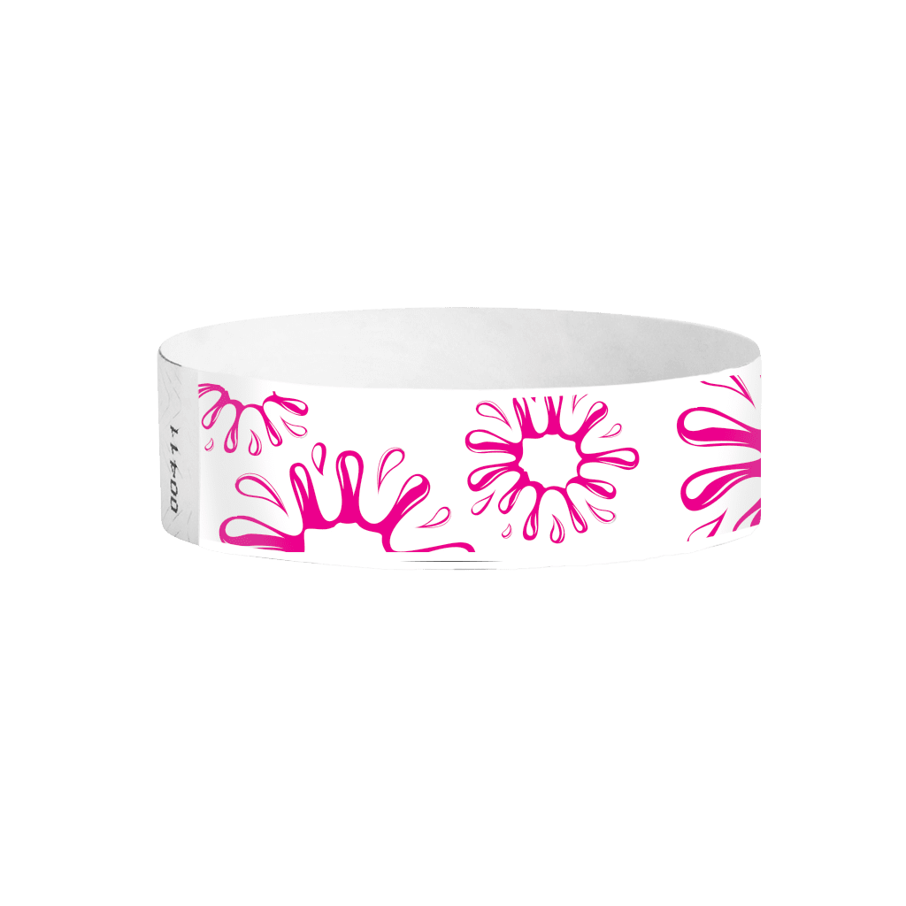 Splash Pop Tyvek wristbands Canada – splash-design event wristbands for fun runs, fairs, and youth events