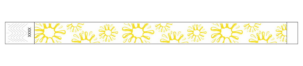 Splash Pop - 3/4" Tyvek® Wristbands
