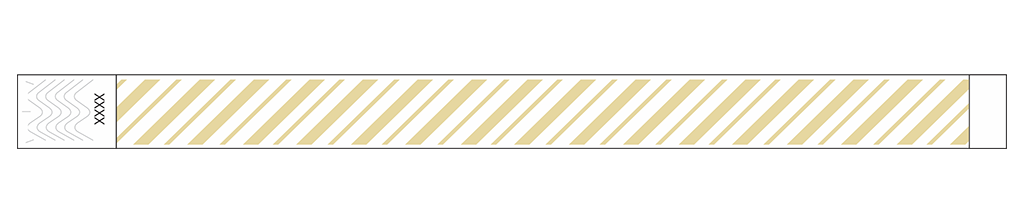 Velocity Stripes - 3/4" Tyvek® Wristbands