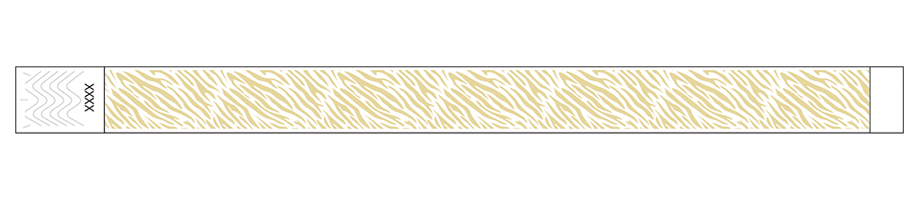 Zebra Vibe - 3/4" Tyvek® Wristbands