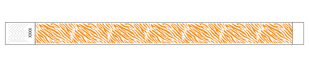 Zebra Vibe - 3/4" Tyvek® Wristbands