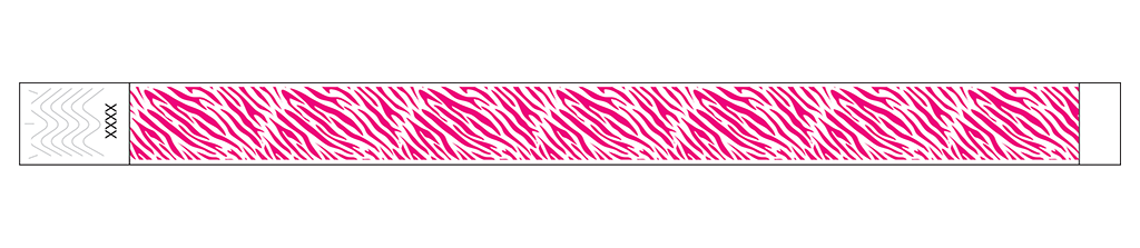 Zebra Vibe - 3/4" Tyvek® Wristbands