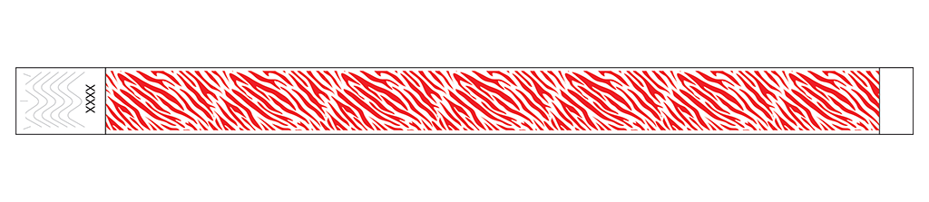 Zebra Vibe - 3/4" Tyvek® Wristbands
