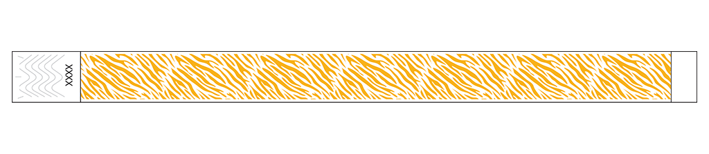 Zebra Vibe - 3/4" Tyvek® Wristbands