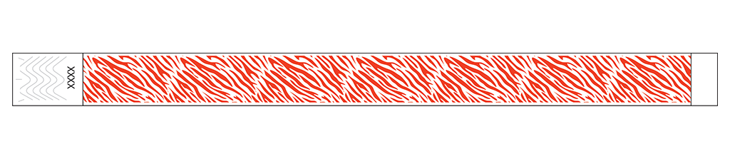 Zebra Vibe - 3/4" Tyvek® Wristbands